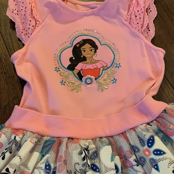 Elena of Avalor dress size 6x - Picture 2 of 4